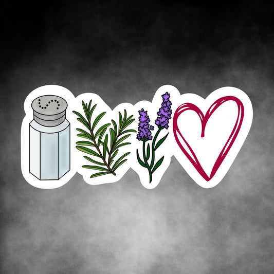 Salt, Rosemary, Lavender, Love