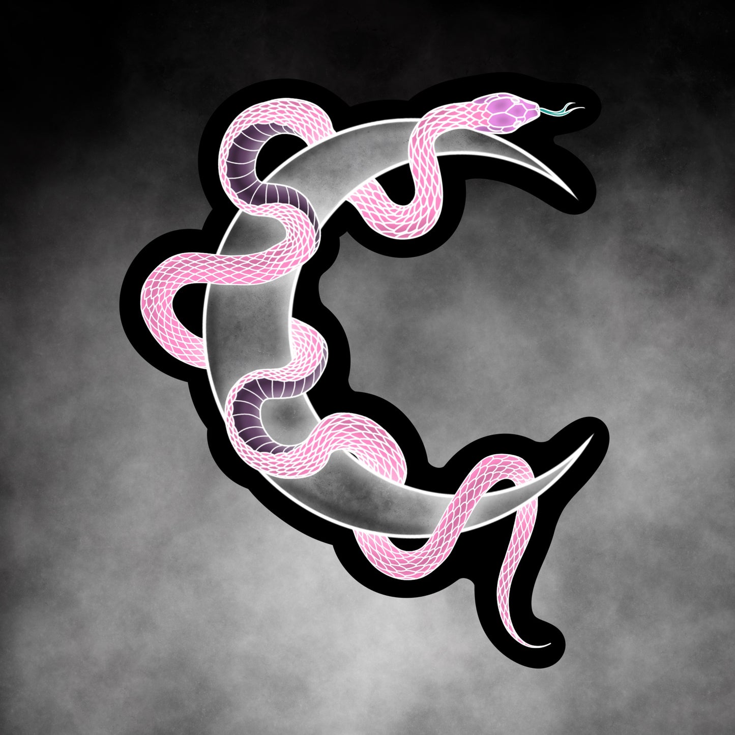 Snake & Moon
