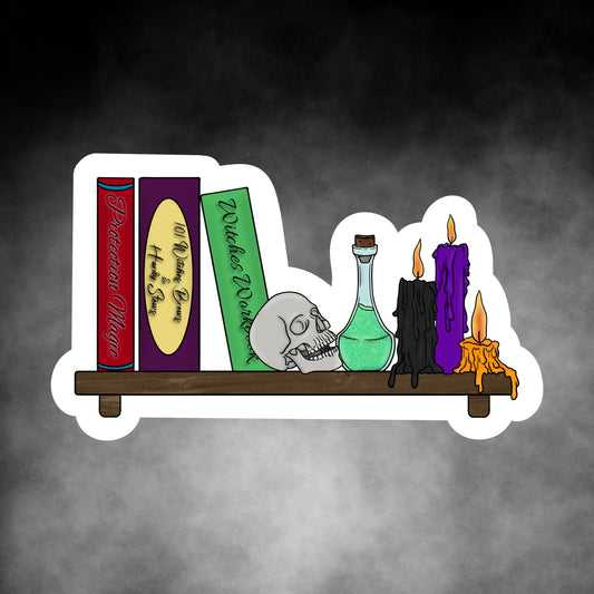 Witchy Book Shelf