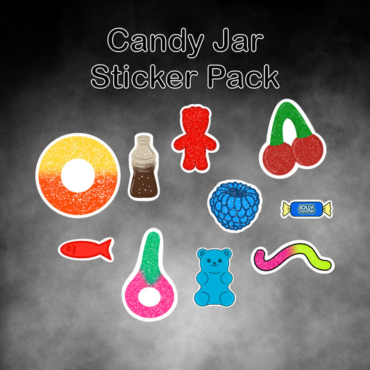 Candy Jar Sticker Pack
